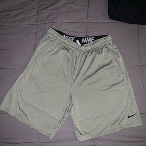 Gray Nike dryfit shorts